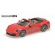Porsche 911 992.2 Carrera Cabriolet 2025 Red Minichamps 640064030