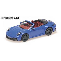 Porsche 911 992.2 Carrera GTS Cabriolet 2025 Blue Minichamps 640064135