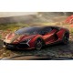 Lamborghini Revuelto Impavido Rosso Pyra - Livery Nero Nemesis / Bronzo Serse - Matt Finishing Looksmart LS543IMB