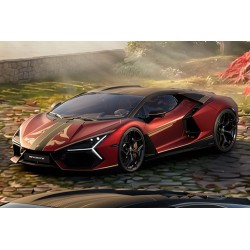 Lamborghini Revuelto Impavido Rosso Pyra - Livery Nero Nemesis / Bronzo Serse - Matt Finishing Looksmart LS543IMB