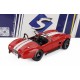 Ford Shelby Cobra 427 S/C Spider 1965 Red White Solido S1804911