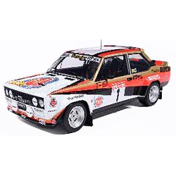 Fiat 131 Abarth 1 Winner Rallye Hunsruck 1980 Walter Rohrl - Christian Geistdorfer Solido S1806008