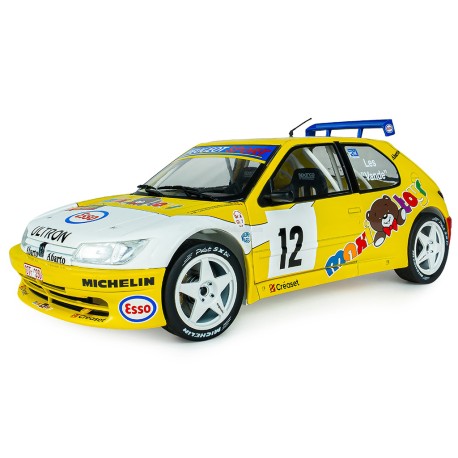 Peugeot 306 Maxi 12 Rallye du Condroz 1997 Jean Pierre Van De Wauver - Jean van der Schueren Solido S1808311