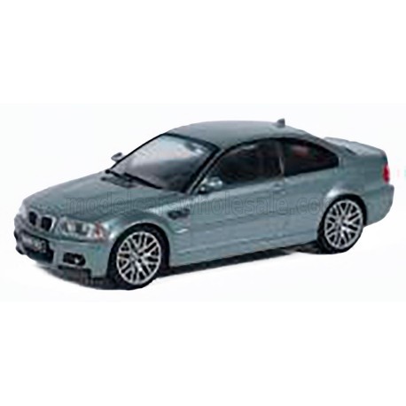 BMW M3 E46 Coupe 2000 Silver Gray Met Solido S4318603