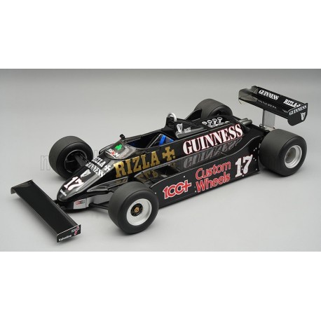 March 811 17 Derek Daly F1 Grande Bretagne 1981 Tecnomodel TM18-419A