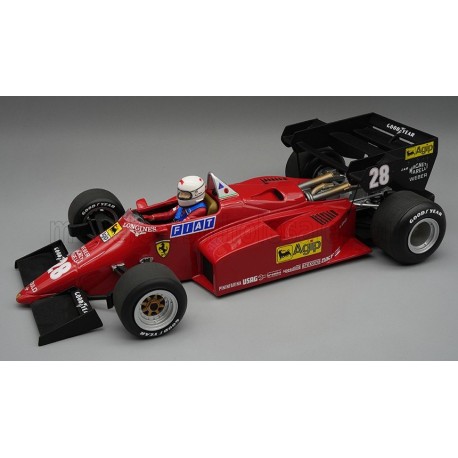 Ferrari 126C4-M2 28 Rene Arnoux F1 Europe 1984 Tecnomodel TMD12-15A