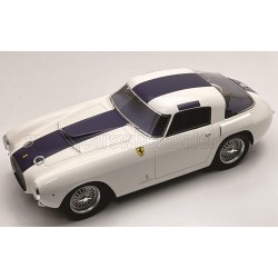 Ferrari 250MM Coupe Press version 1953 White Blue Tecnomodel TMD18-396B