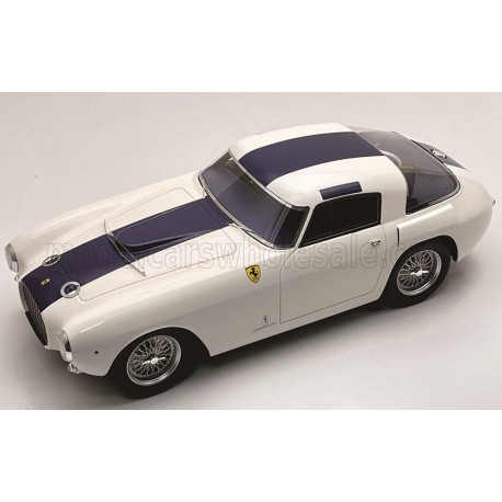 Ferrari 250MM Coupe Press version 1953 White Blue Tecnomodel TMD18-396B