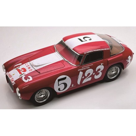 Ferrari 250MM Coupe 5 Carrera Panamericana 1953 Efrain Ruiz Echeverria - Pedro Villegas Becerril Tecnomodel TMD18-396D