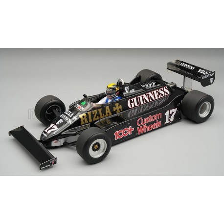 March 811 17 Derek Daly F1 Grande Bretagne 1981 Tecnomodel TMD18-440A
