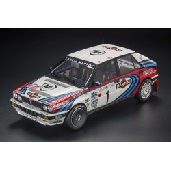 Lancia Delta HF Integrale Martini 16V night 1 3rd Rallye Monte Carlo 1990 Miki Biasion - Tiziano Siviero Top Marques TOP160A