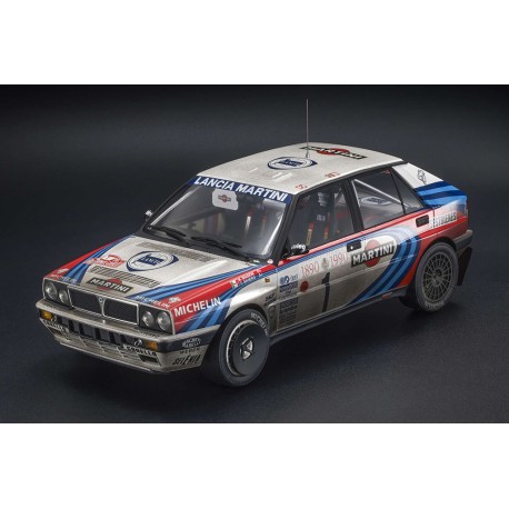 Lancia Delta HF Integrale Martini 16V dirty night 1 3rd Rallye Monte Carlo 1990 Biasion - Siviero Top Marques TOP160AD