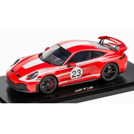 Porsche 911 992-2 GT3 Coupe Salzburg Livery n23 2025 Red White Spark WAP02154326GT3