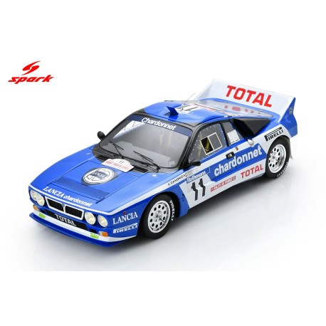 Lancia Rally 037 11 6th Tour de Corse 1984 Jean-Claude Andruet - Martine Rick-Place Spark 18S1207
