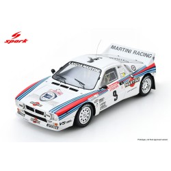 Lancia Rally 037 9 Winner Tour de Corse 1983 M. Alen - I. Kivimaki Spark 18S1209