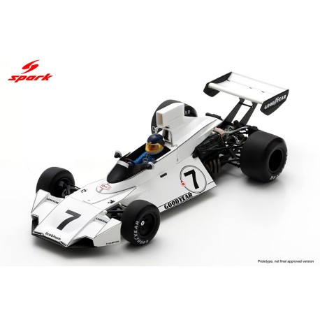 Brabham BT44 7 Carlos Reutemann F1 Winner Afrique du Sud 1974 Spark 18S542