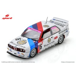 BMW M3 E30 15 Winner 24 Heures du Nurburgring 1991 Spark 43NUR1991