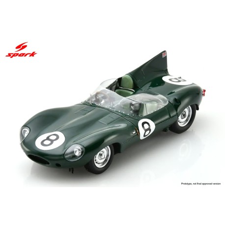 Jaguar D-Type 8 24 Heures du Mans 1958 Spark S2935