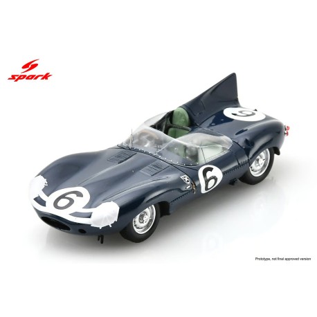 Jaguar D-Type 6 24 Heures du Mans 1958 Spark S2937