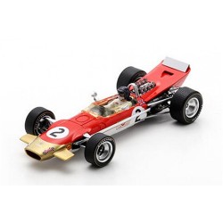 Lotus 49B 2 Jackie Oliver F1 5th Belgique 1968 Spark S6366