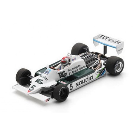 Williams FW07C 5 Mario Andretti F1 Long Beach 1982 Spark S6999