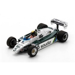 Williams FW08 5 Derek Daly F1 5th Grande Bretagne 1982 Spark S7479