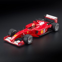 Ferrari F2001 with driver 2 Michael Schumacher F1 Winner Belgique 2001 GP Replicas GP168CWD