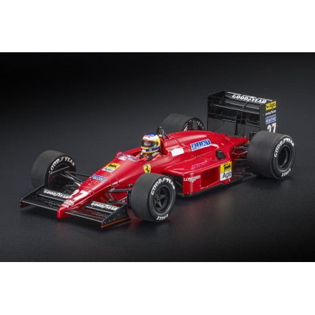 Ferrari&nbsp;F1-87 with driver 27 Michele Alboreto F1 2nd Australie 1987 GP Replicas GP184AWD