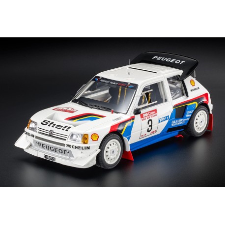 Peugeot&nbsp;205 Turbo 16 Evo2 3 Winner Rallye de Nouvelle Zélande 1986 Juha Kankkunen - Juha Piironen Top Marques TMR12-62C
