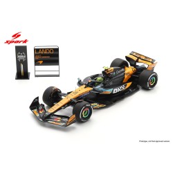McLaren Mercedes MCL39 4 Lando Norris F1 World Champion Abu Dhabi 2025 Spark 18S1118