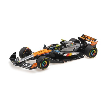 McLaren Mercedes MCL39 4 Lando Norris F1 Winner Angleterre 2025 Minichamps 537252904