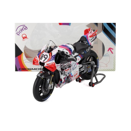 Ducati Desmosedici GP24 89 Jorge Martin Moto GP World Champion Catalogne 2024 NZG KLW0015-05