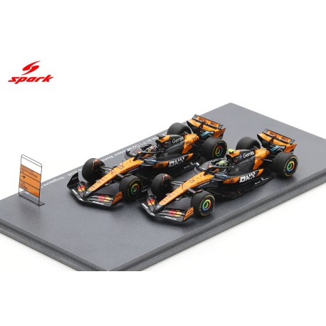 McLaren Mercedes MCL39 4 - 81 L. Norris - O. Piastri F1 World Champions 2025 Spark S9590