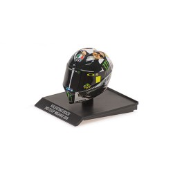 Casque Helmet 1/10 Valentino Rossi Moto GP Misano 2016 Minichamps 315160096