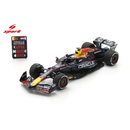 Red Bull RB21 1 Max Verstappen F1 Winner Italie Monza 2025 50 Wins Spark S9636
