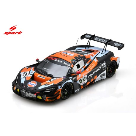McLaren 720S GT3 Evo 59 6th 24 Heures de Spa Francorchamps 2025 Spark SB852