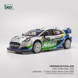 Ford Puma Rally1 55 Rallye Monte Carlo 2026 J. McErlean - E. Treacy IXO 18RMC272A