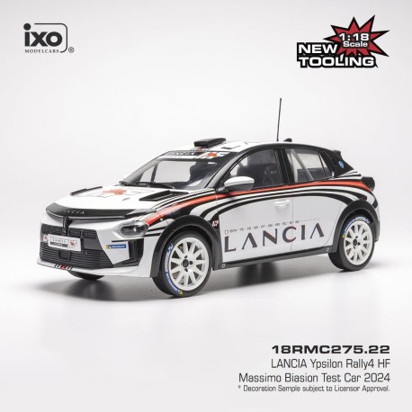 Lancia Ypsilon HF Rally4 Test 2024 Miki Biasion IXO 18RMC275