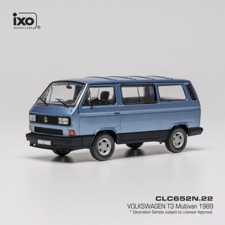 Volkswagen T3 Caravelle Carat 1986 Blue IXO CLC652N