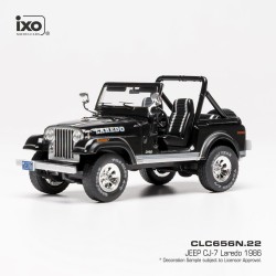 Jeep CJ-7 Laredo 1980 Black IXO CLC656N