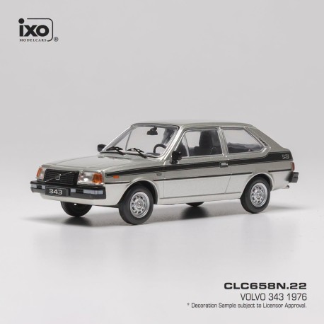 Volvo 343 1976 Silver deco IXO CLC658N