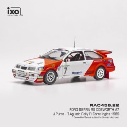 Ford Sierra RS Cosworth 7 Rallye El Corte Ingles 1989 J. Puras - T. Aguado IXO RAC456
