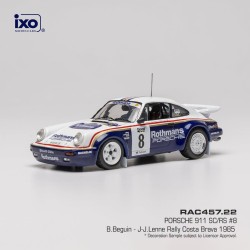 Porsche 911 SC/RS 8 Rallye Costa Brava 1985 B. Beguin - JJ. Lenne IXO RAC457