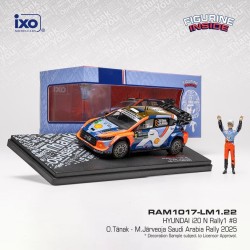 Hyundai i20 N Rally1 8 Rallye d\'Arabie Saoudite 2025 O. Tanak - M. Jarveoja IXO RAM1017-LM1