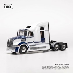 Western Star 5700 EX 2016 White Dark Blue IXO TR260
