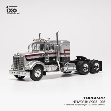 Kenworth W925 1976 Silver Decor IXO TR262