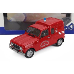 Renault R4L F4 Van Sapeurs Pompiers 1976 Red Solido S1802210