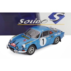 Renault&nbsp;Alpine A110 1600S night version 1 Rallye Monte Carlo 1972 Jean Luc Therrier - Claude Roure Solido S1804210