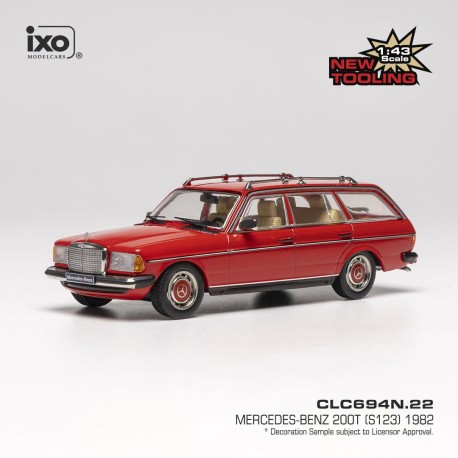 Mercedes Benz 200T S123 1982 Orange IXO CLC694N