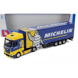 Mercedes Benz Actros 2 Gigaspace Truck Cassonato Michelin 2016 Bburago BU31460